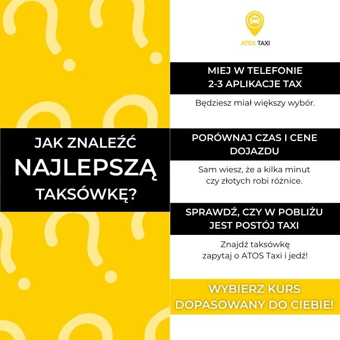 jak znaleźć najlepszą taksówkę?